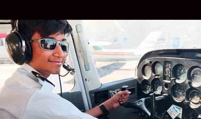 Indian Mansur Anees pilot