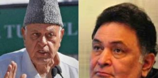 Complaint against Farooq Abdullah, Rishi Kapoor for comment on POK