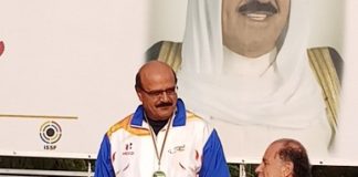 Hotel businessman of Sawai Madhopur and India's Paralympic shooter in Trap and Double Trap, Balendu Singh won gold medal in the Emirates Cup 2018.