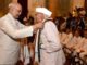 Rameshwar Chaudhary, freedom fighter, honored, President Ramnath Kovind